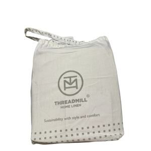 Threadmill Home Linen Twin XL Light Blue 100% Cotton